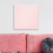 Baby Roze Canvas Afdruk (Insitu (Woonkamer))