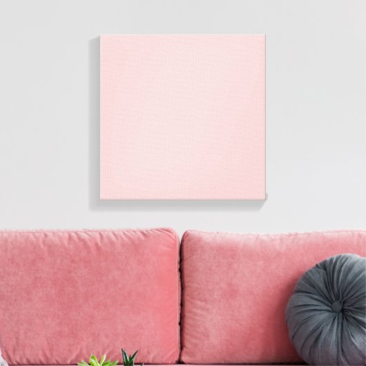 Baby Roze Canvas Afdruk (Insitu (Woonkamer))