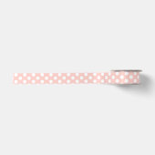 Baby roze dotty Satin Ribbon Satijnen Lint (Voorkant)