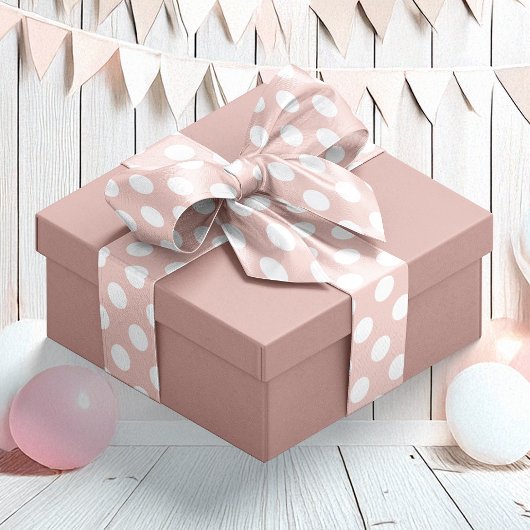 Baby roze dotty Satin Ribbon Satijnen Lint