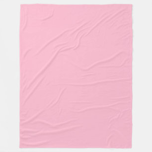 Baby roze effen kleur fleece deken