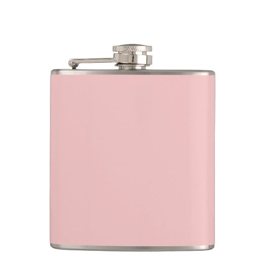 Baby roze (effen kleur) heupfles (Voorkant)