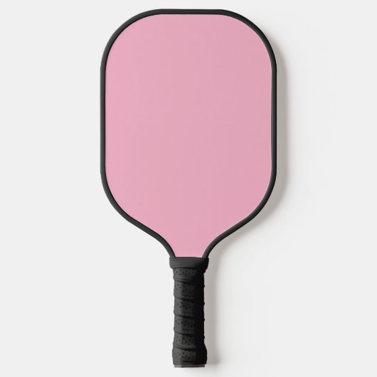Baby roze effen kleur pickleball paddle (Voorkant)