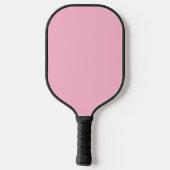 Baby roze effen kleur pickleball paddle (Achterkant)