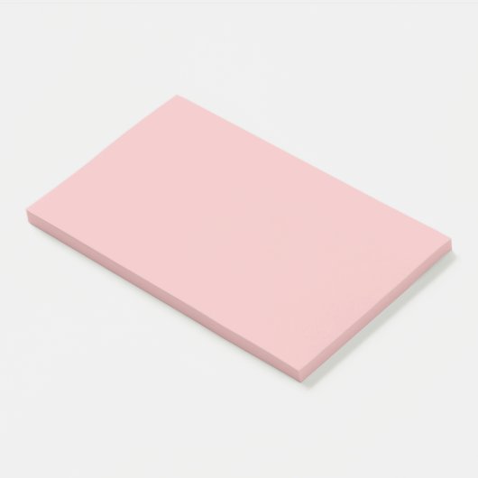Baby roze (effen kleur) post-it® notes (Schuin)