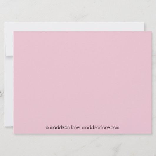 Baby roze en volledig retro Bowling Birthday Party Kaart (Achterkant)