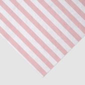 Baby roze en witte strepen tissuepapier (Detail)