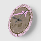 Baby roze Franse verbindingskabel voor aangepaste  Ronde Klok (Hoek)