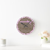 Baby roze Franse verbindingskabel voor aangepaste  Ronde Klok (Huis)