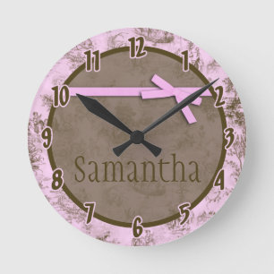 Baby roze Franse verbindingskabel voor aangepaste  Ronde Klok