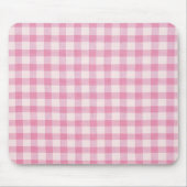 Baby Roze Gingham Muismat (Voorkant)