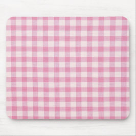 Baby Roze Gingham Muismat