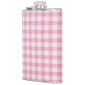 Baby Roze Gingham Patroon Heupfles (Links)