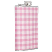 Baby Roze Gingham Patroon Heupfles (Rechts)