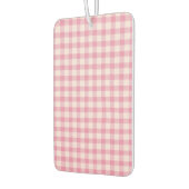 Baby Roze Gingham Patroon Luchtverfrisser (Links)
