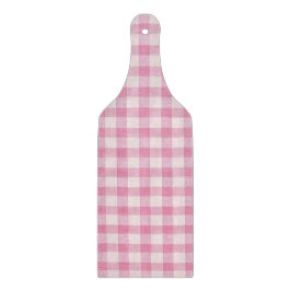 Baby Roze Gingham Patroon Snijplank
