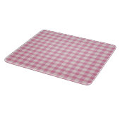 Baby Roze Gingham Snijplank (Hoek)