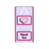 Baby Roze Girl Hersheys Miniatuur Snoep bar wrap Etiket (Voorkant)