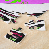 Baby roze harten Hakuna Matata Baby Kinder Design. Legpuzzel (Zijkant)