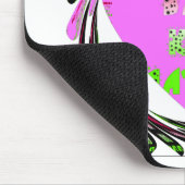 Baby roze harten Hakuna Matata Baby Kinder Design. Muismat (Hoek)