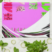 Baby roze harten Hakuna Matata Baby Kinder Design. Theedoek (Gevouwen)