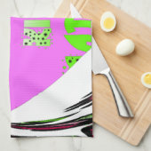 Baby roze harten Hakuna Matata Baby Kinder Design. Theedoek (Quarter Fold)