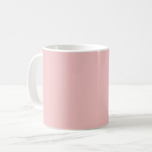 Baby Roze Hex Kleurcode Mok (Voorkant links)