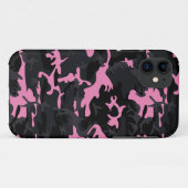 Baby Roze Highlights Camo Case-Mate iPhone Case (Achterkant (horizontaal))