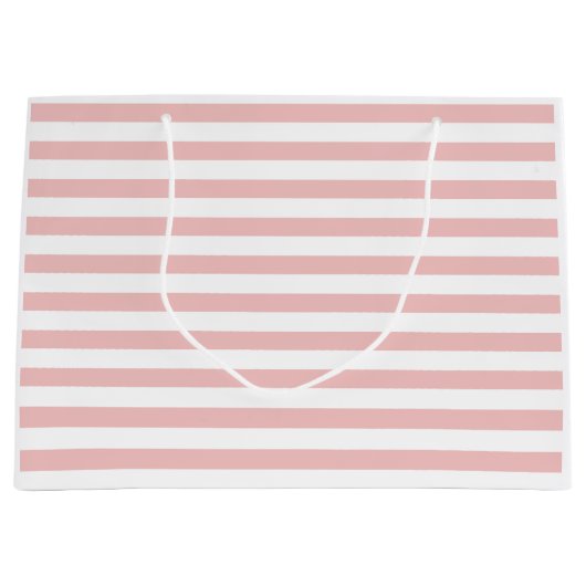 Baby roze kleurstrips Vacation Summer Pastel Groot Cadeauzakje (Voorkant)