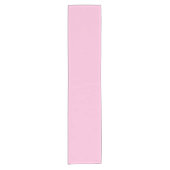 Baby Roze Korte Tafelloper (Voorkant)
