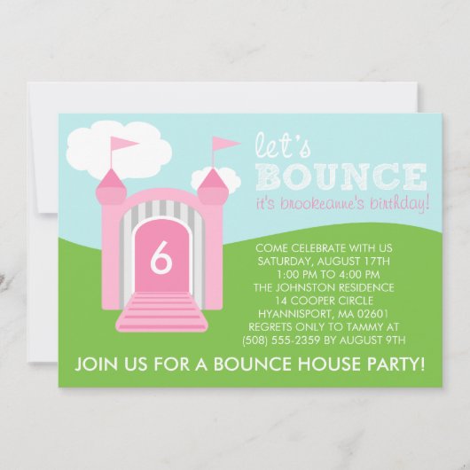 Baby Roze Laten we het Parlement van Birthday in d Kaart (Voorkant)