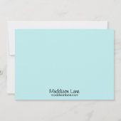 Baby Roze Laten we het Parlement van Birthday in d Kaart (Achterkant)