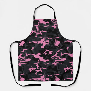 Baby roze markeerminningencamo schort