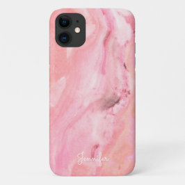 Baby roze marmer Case-Mate iPhone case