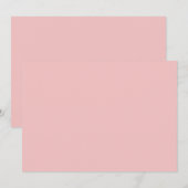 Baby Roze Menu (Voorkant / Achterkant)