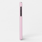 Baby Roze Monogram Mobiele Hoes (Achterkant/links)