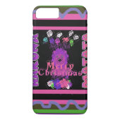 Baby roze mooie kerst met kerst in Hakuna Matata Case-Mate iPhone Case (Achterkant)