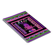 Baby roze mooie kerst met kerst in Hakuna Matata Notitieboek (Rechterzijde)