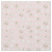 Baby Roze olifant Stof (Swatch)