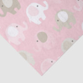Baby Roze olifant Tissuepapier (Detail)