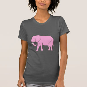Baby Roze olifant Walking T-shirt