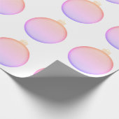 Baby Roze Ornamenten inpakpapier (Hoek)