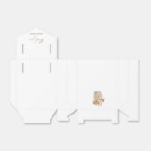 Baby Roze Pampas Grass Giraffe Baby shower Bedankdoosjes (Uitgevouwen)