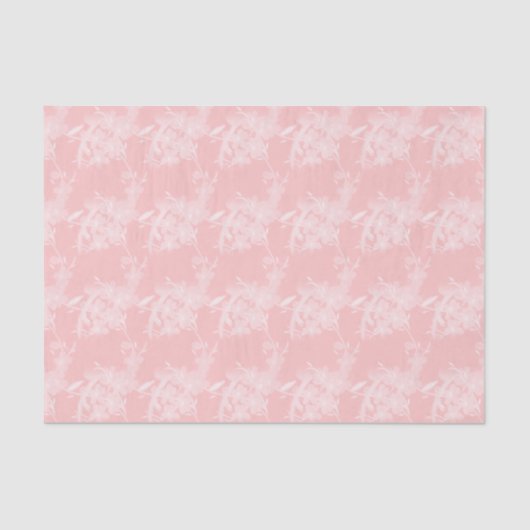 Baby roze papier voor kleine langwerpafdrukken (Voorkant)