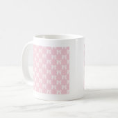 Baby roze pasta met witte poten koffiemok (Voorkant links)