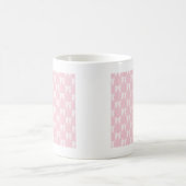 Baby roze pasta met witte poten koffiemok (Center)