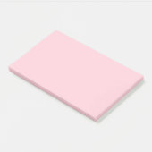 Baby roze pasta vaste kleur post-it® notes (Schuin)