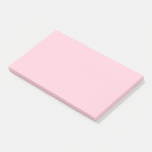 Baby roze pasta vaste kleur post-it® notes (Schuin)