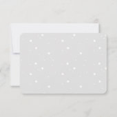 Baby Roze Penguin Dank u Kaart (Achterkant)