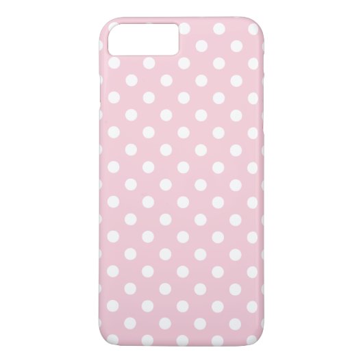Baby Roze polaire dot iPhone 7 Plus Hoesje (Achterkant)